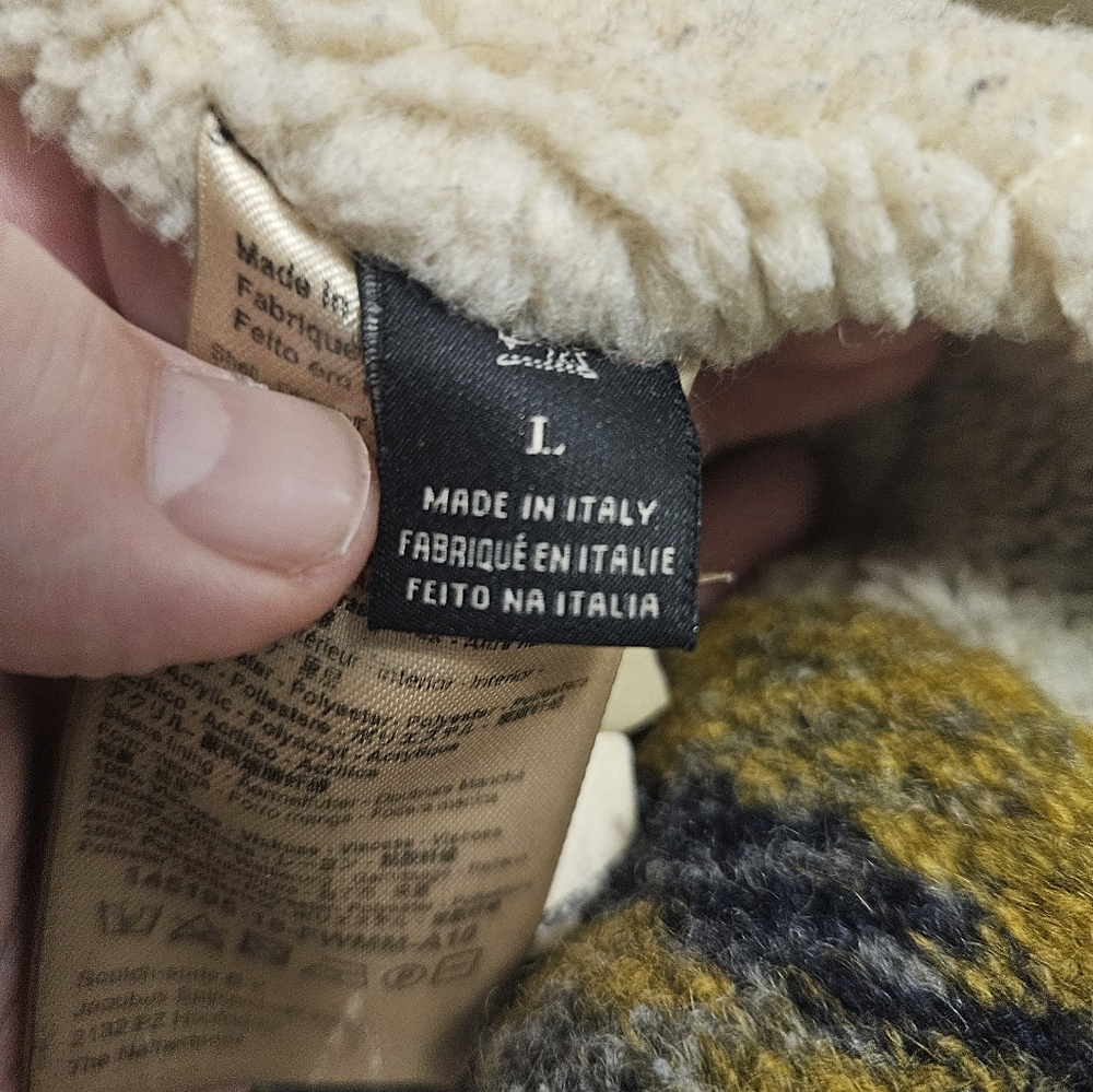 Scotch and Soda Plaid Men's Wool Coat - Picture 3 of 5